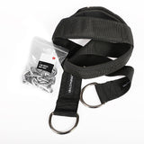 Flyspo Head Neck Training Head Harness Body Strengh Exercise Strap Adjustable Neck Power Training Gym Fitness Weight Bearing cap