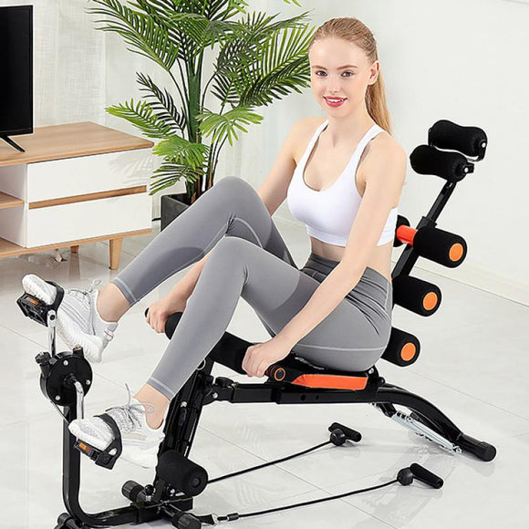 Adjustable Declined Sit Up Bench Mutifunctional Cycling Bike Abdominal Bench with Home Gym Fitness Bench-Crunch Push up Board