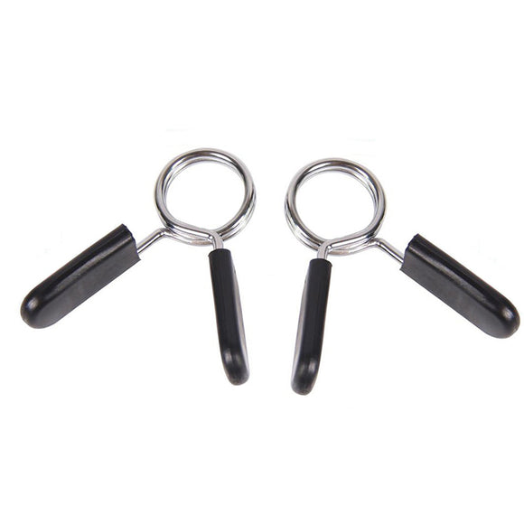 2pcs 25/28mm Spinlock Barbell Collar Lock Dumbell Clips Clamp Weight lifting Bar Gym Dumbbell Fitness Body Building