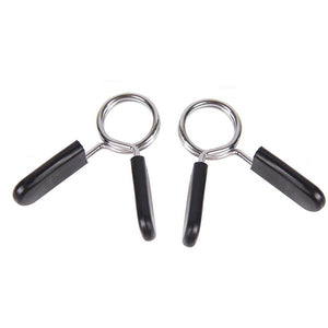 2pcs 25/28mm Spinlock Barbell Collar Lock Dumbell Clips Clamp Weight lifting Bar Gym Dumbbell Fitness Body Building